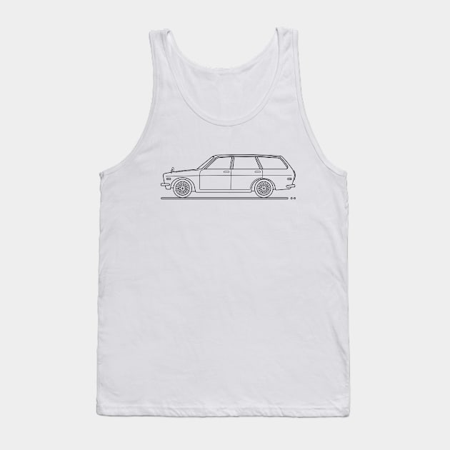 retro family car b Tank Top by garistipis